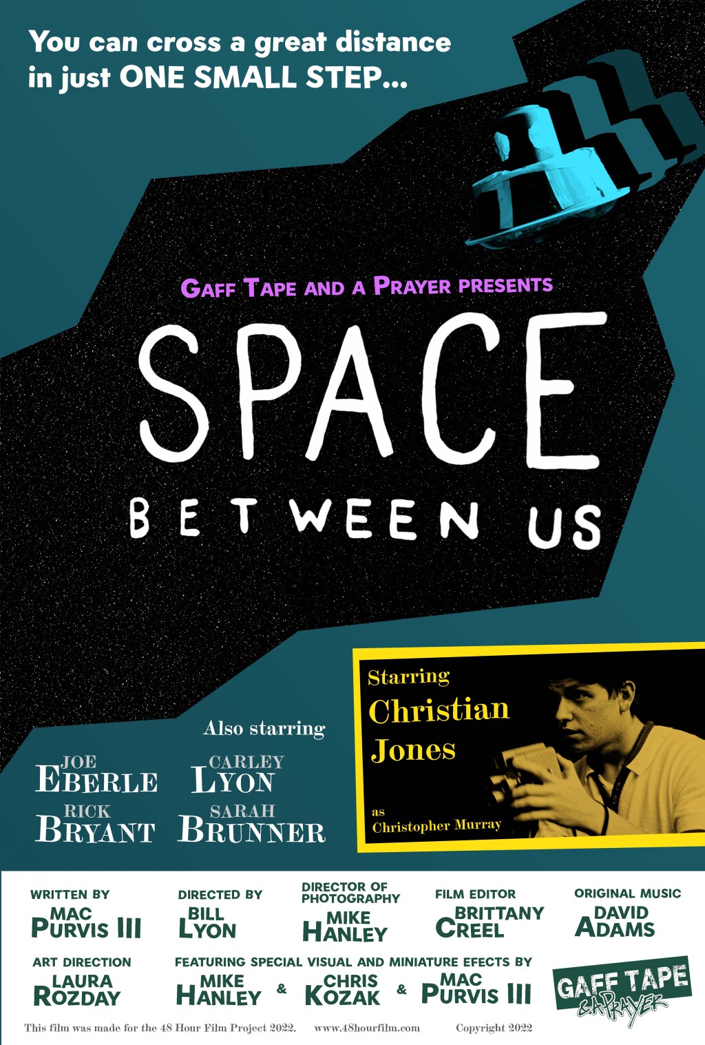 Filmposter for Space Between Us